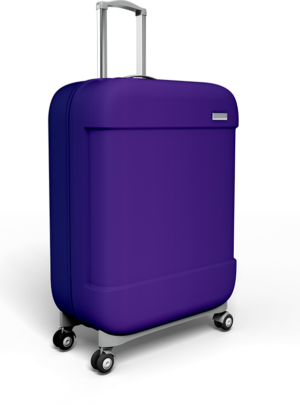 Purple Suitcase